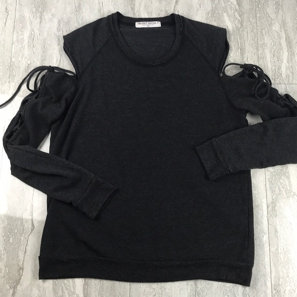 Project Social Cold Shoulder Top - Picture 8 of 16